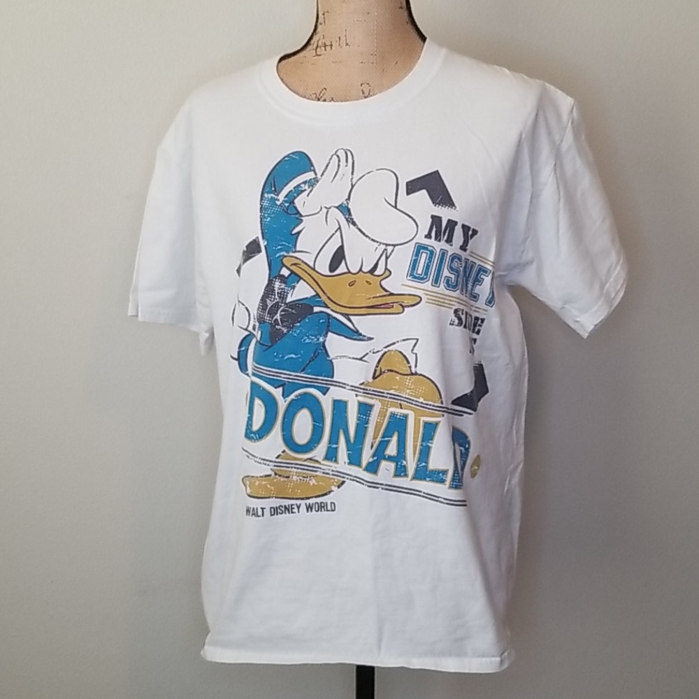 Disney world my disney side is donald T-shirt
